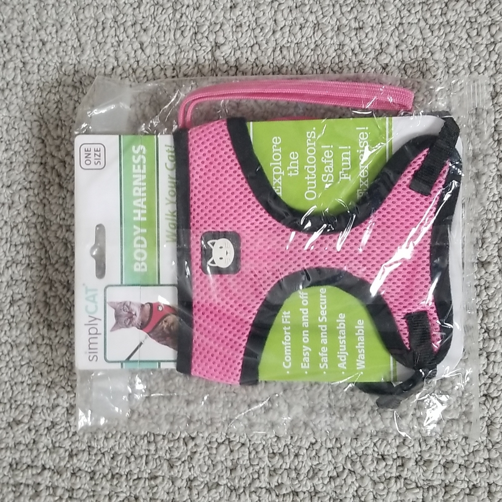 Cat body harness